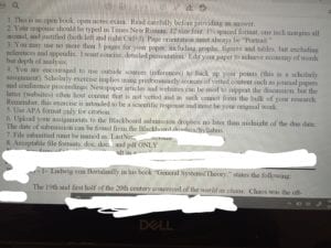 What is Bertalanffy getting at with these statements