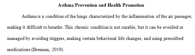 Identify a cardiac or respiratory issue and outline the key steps necessary to include prevention