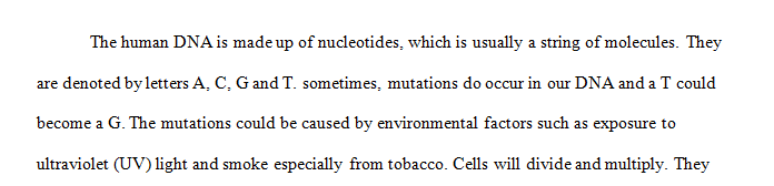 Research the role of personal DNA sequencing
