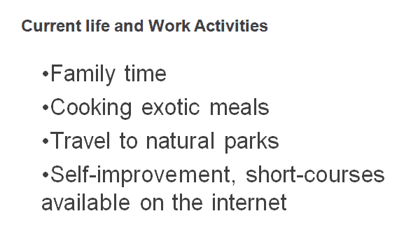 What are Your Natural Rewards