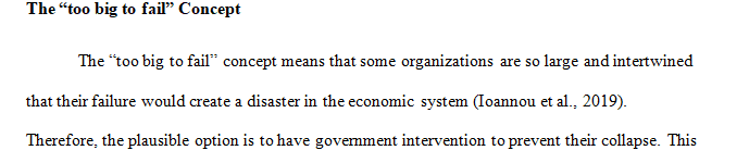 What are some of the criticisms of the “too big to fail” (TBTF) concept