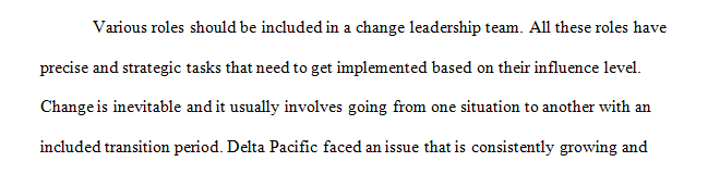 What change initiative would be most effective to implement within this organization