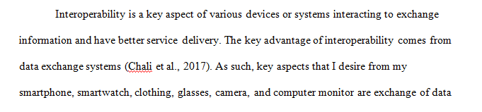Which type of functionality and interoperability would you want from your smartphone