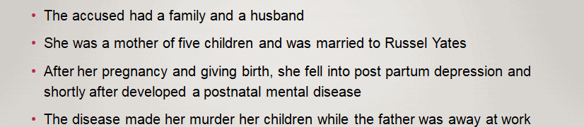 Choose a criminal offender from the list below, or one of your choosing, whose criminal behavior was connected to a biological abnormality