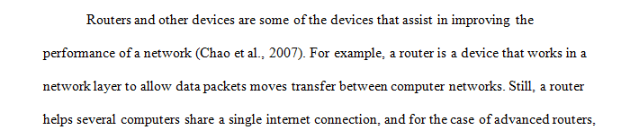 Consider the various uses for network devices