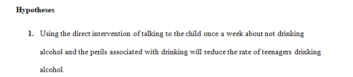 Design a pre-test/ post-test control group design AND a post-test control only group design to test a hypothesis about the efficacy of these strategies.