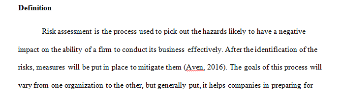 Discuss the different types of Risk and provide examples.