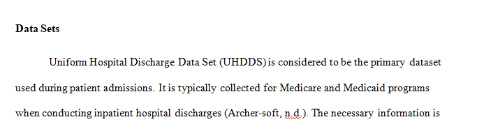 Health care facilities treat many types of patients.