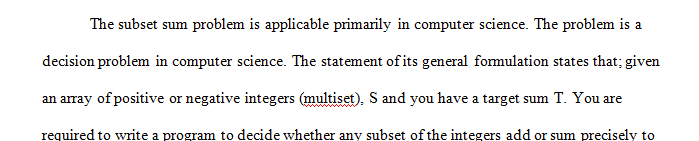 Pick a specific problem, investigate into its algorithms