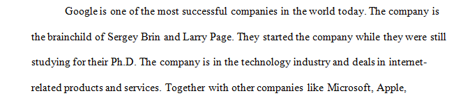 What is Google’s corporate strategy Does Google have a clear vision of what it wants to become