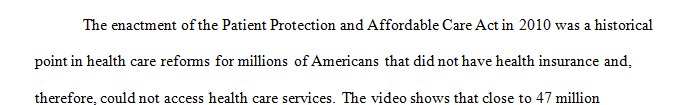  Contrast the information from the video with actual outcomes