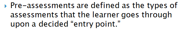 Create a 12-15 slide digital presentation on using results of pre- and post-assessments to inform instruction for fellow early childhood teachers.