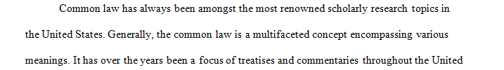 Define and explain the common law background of the Fourth Amendment.