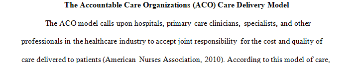 Describe one innovative health care delivery model that incorporates an interdisciplinary care delivery team.