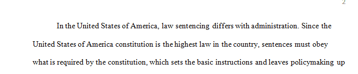 Do you believe punishment for crime in the United States achieves what it should