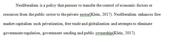 How did neoliberal economic ideas contribute to the Iraq War and the Great Recession