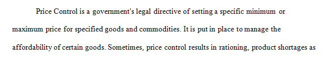 How do price controls affect the market