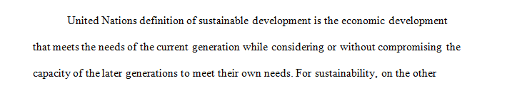 How should sustainability be incorporated into the world of Real Estate Operations