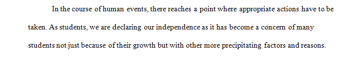 The Founding Fathers risked their lives and the lives of their families to make a statement to the empire of Great Britain and the rest of the world.