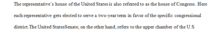 What are the key differences between the House and Senate