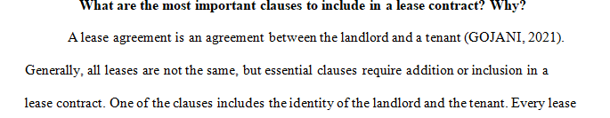 what-are-the-most-important-clauses-to-include-in-a-lease-contract