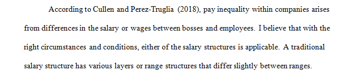 What are your feelings on a traditional salary structure (many levels) vs. simplified pay bands