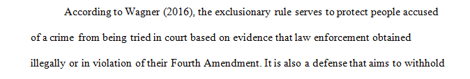 What distinctions can be made between the exclusionary rule and alternative remedies