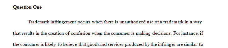 What is the difference between trademark infringement and trademark dilution