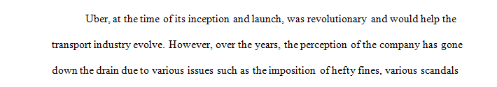 What should be the expected outcome of Uber’s organizational transformation