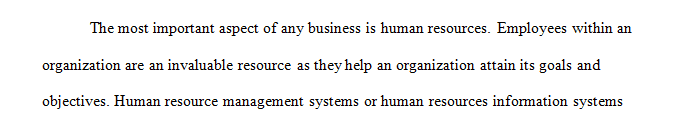 You are tasked with finding a Human Resource Information System (HRIS) for an imaginary organization of your choice