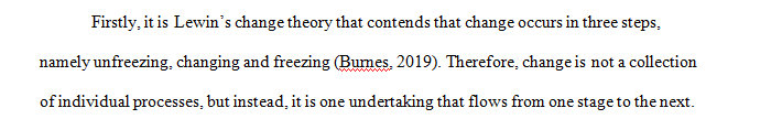 Compare and contrast two change theories, and determine which theory makes the most sense for implementing your specific EBP intervention