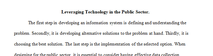 Identify the principal problem-solving steps for developing new information systems or enhancing existing ones.