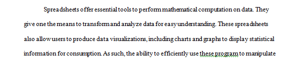 Many students begin Research for Public Administration lacking the ability to effectively use spreadsheets to manipulate and analyze data.