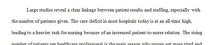 Qualitative and quantitative research critique on two articles for each type of study