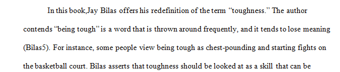 Read the book Toughness "by Jay Bilas 