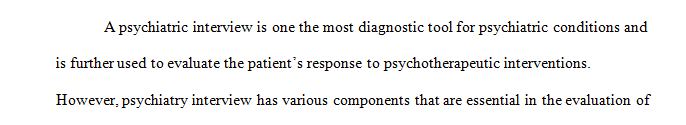 The Psychiatric Evaluation and Evidence-Based Rating Scales