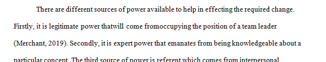 What are the potential consequences of your using the types of power and influence you identified