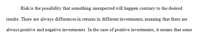 What is the basic relationship between risk and return and how is this reflected in the value of the firm’s stock