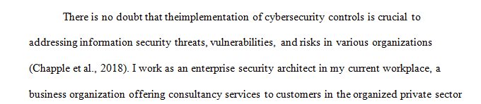 Demonstrate how this course research has connected and put into practice within your own careerĀ