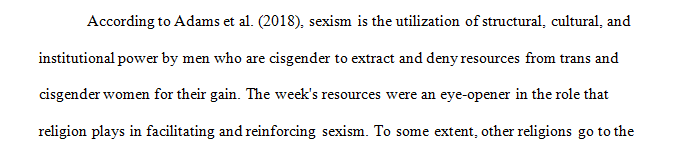 Describe how religion intersects with other forms of oppression.