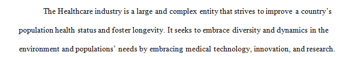 Describe the current financial environment in health care and its influence on decision making.