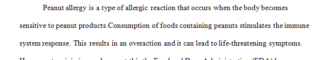 Palforzia is a peanut allergen powder given orally in increasing doses for peanut allergy desensitization.