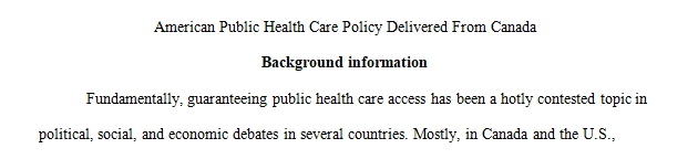 Select a specific public function derived from an industrialized foreign country