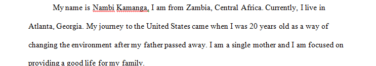 The Speech of Self-Introduction is your chance to develop a short introductory speech about yourself.