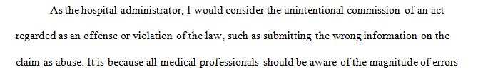 What repercussions may occur for this employee external to your organization (state federal)