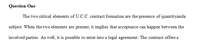 Write a 500-750-word essay that provides a basic overview of contract law as it relates to sales contracts.