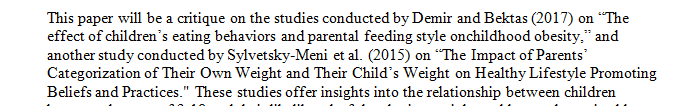 Write a critical appraisal that demonstrates comprehension of two qualitative research studies.