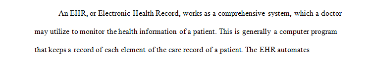 You have done your research on three vendors to which you would like to outsource the implementation of the electronic health records (EHRs) for the clinics.