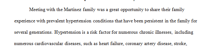 Assess the effect of the patient family or population problem you defined in the previous assessment on the quality of care