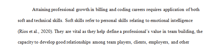 Billing and coding professionals work in a field that is highly technical.